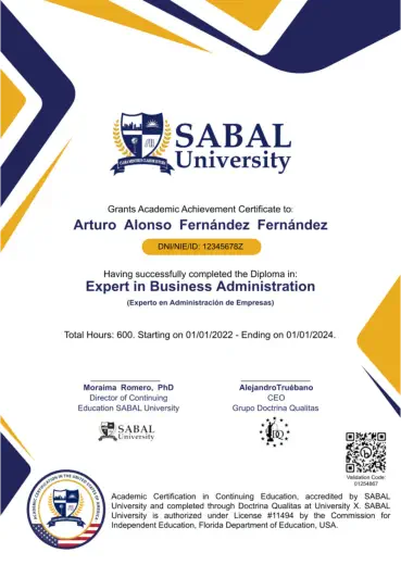 Diploma SABAL University